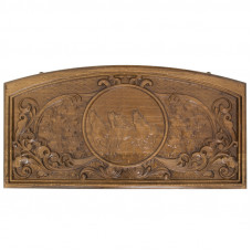 Нарды резные "Тройка Лошадей узор"